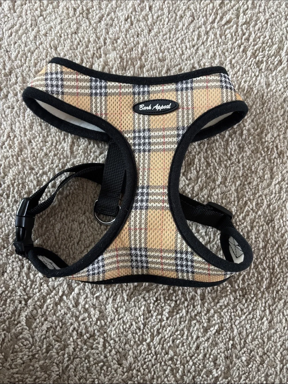 Bark Appeal Breathe EZ Mesh Pull-Over Harness (Plaid)